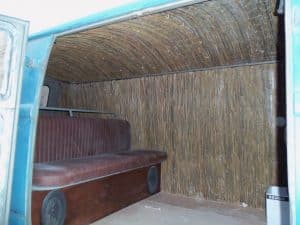 Interior of Volkswagen Splitty