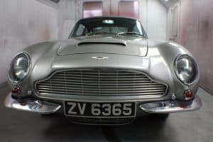 Silver AstonMartinDB6