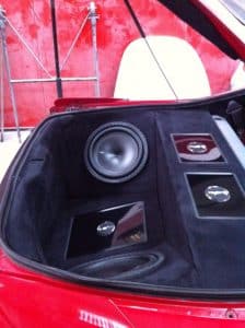 Mitsubishi Eclipse Boot Build Speakers