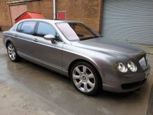 Before Bentley Flying Spur Decadence transformation