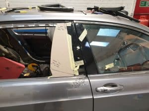 Bentley Flying Spur new window frame