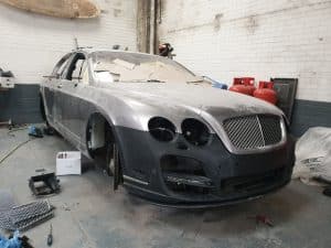 front end of Bentley Flying Spur Decadence