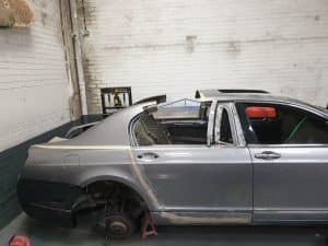 Transforming the back of a Bentley