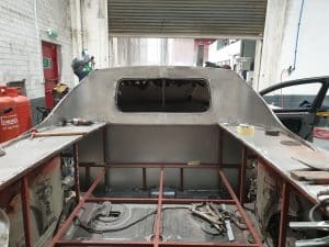 Converting the back of Bentley to a trunk