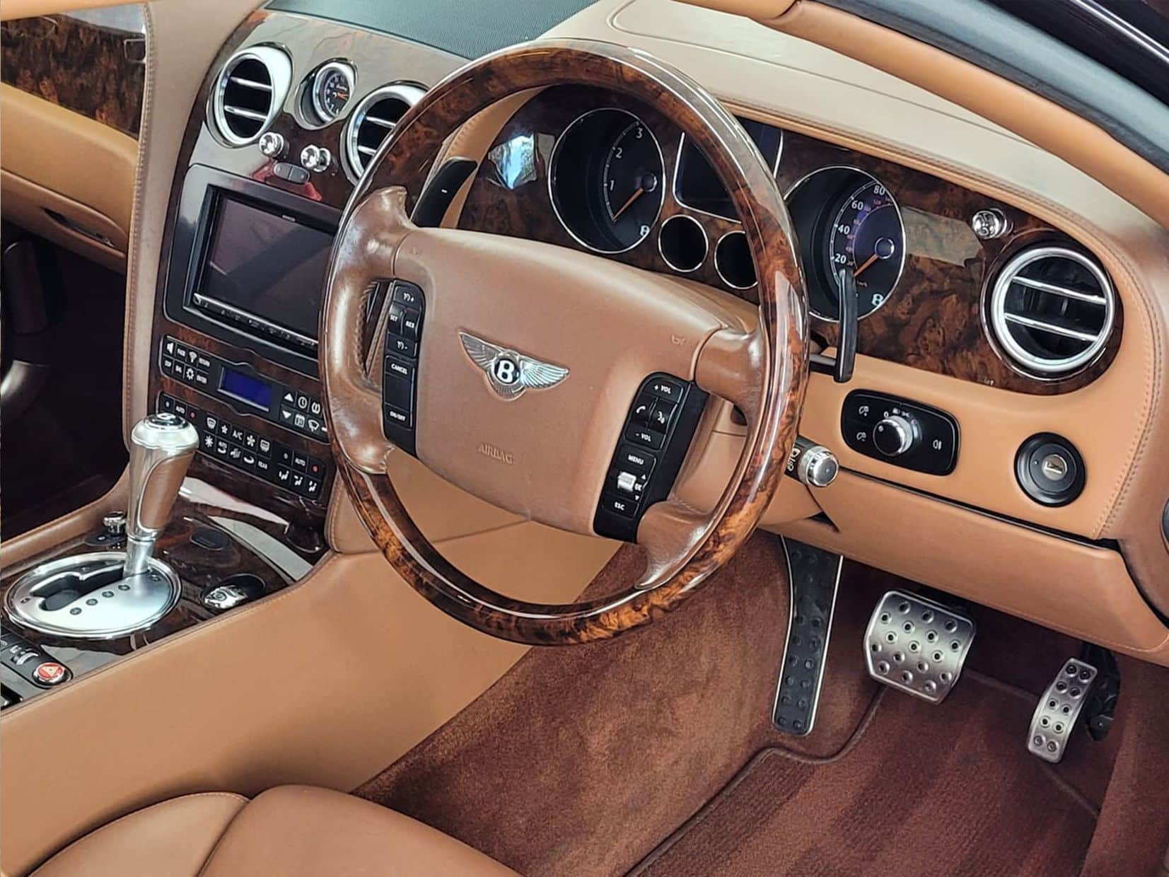 Interior of Bentley Flying Spur Decadence