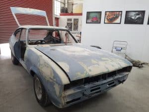 capri before paintwork job