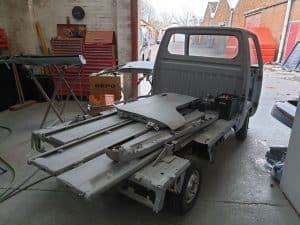 Honda acty pick up restoration