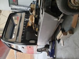 Cleaning up Honda acty pick up