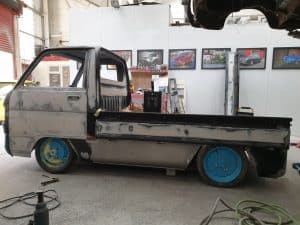 Honda acty pick up DC Customs restoration