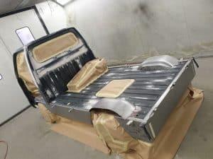restoration process by DC Customs on Honda Pickup