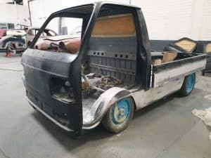 Black primer added to Honda acty pick up