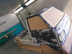 Restoration process on Honda acty pick up with DC Cutoms