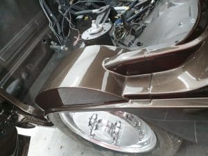 Specialist pant used on DC Customs Honda pick up job