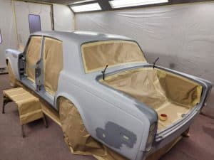DC Customs transforming Bentley T2 classic car