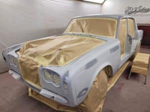 DC Customs transforming Bentley T2 classic vehicle
