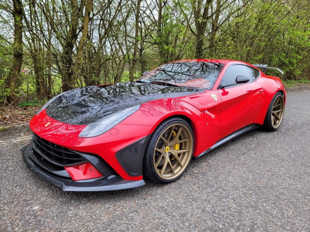 The cannon run Ferrari f12