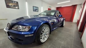 BMW Z3 stripped and repainted