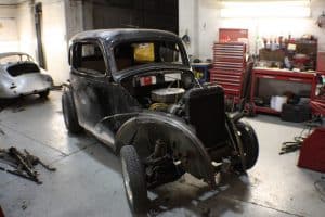 Ford Anglia repainting to be done