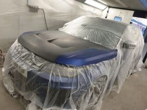SVR Range Rover Bonnet customisation process