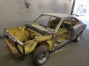 Mazda RX3 customisation process