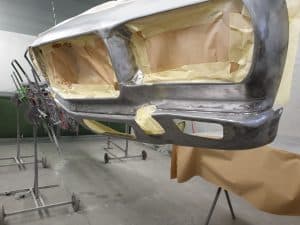 Mazda RX3 repainting process front