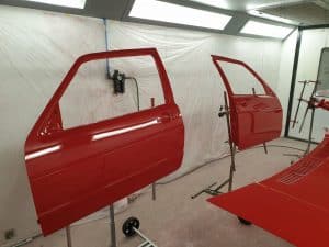 MK2 Golf Rallye customisation doors