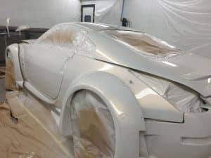 Veilside Nissan 350Z repainting