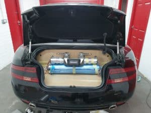 trunk customisation Aston Martin DB9