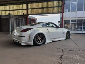 Veilside Nissan 350Z customisation side and back