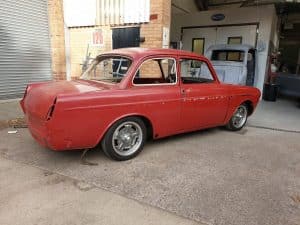 Volkswagen Notchback repainting work