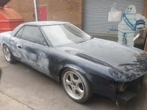 Mazda Eunos Cosmo repainting