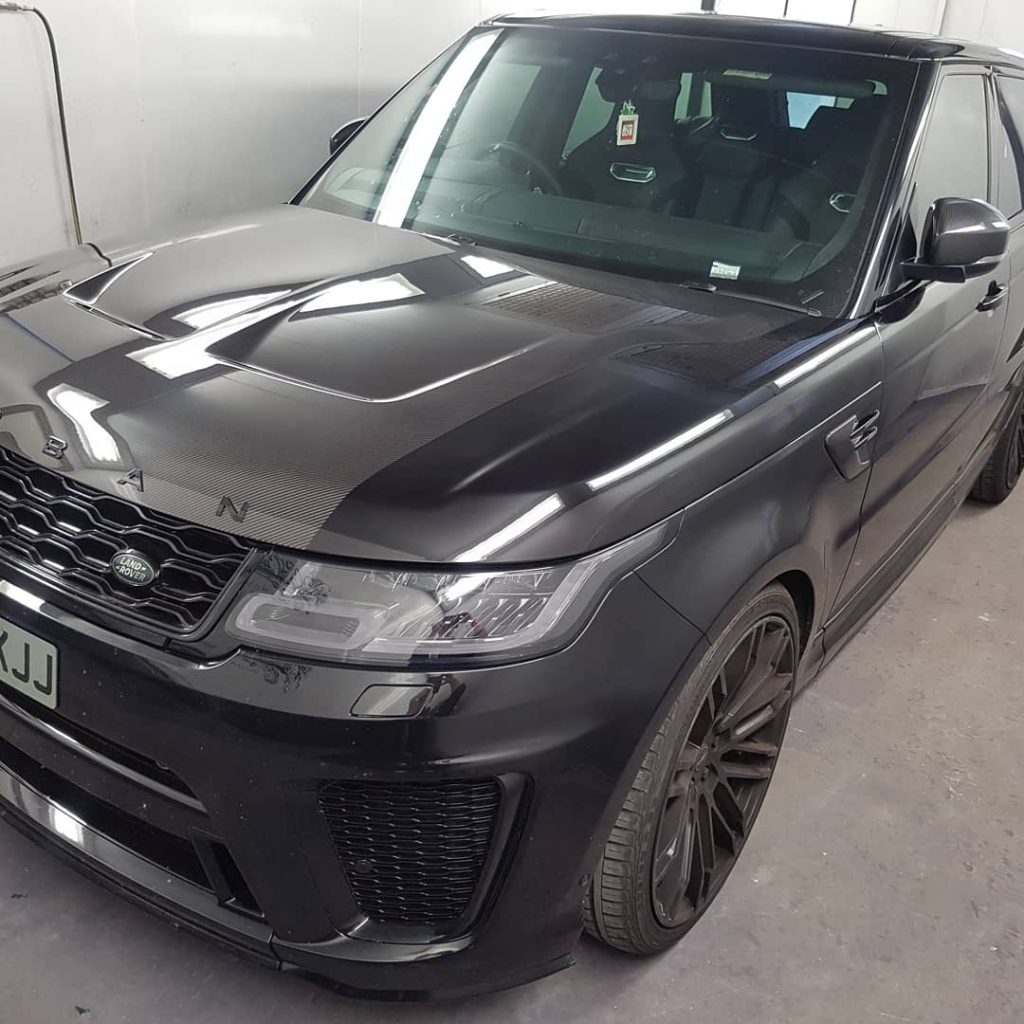 SVR Range Rover Bonnet Repaint