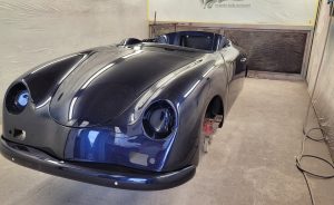 Porsche Speedster repainting front